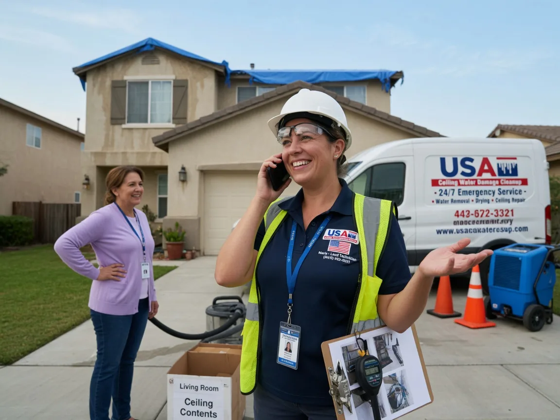 Ceiling Water Damage Restoration Whiteclay, NE FAQs